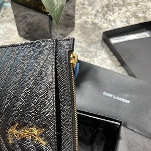 Yes saint laurent small bill pouch